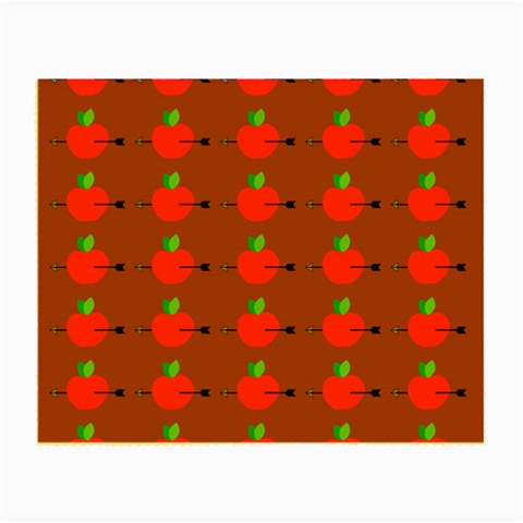 Apple Arrow Pattern Design Drawing Small Glasses Cloth from ArtsNow.com Front