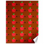 Apple Arrow Pattern Design Drawing Canvas 36  x 48 