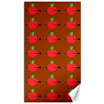 Apple Arrow Pattern Design Drawing Canvas 40  x 72 