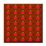 Apple Arrow Pattern Design Drawing Face Towel