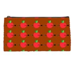 Apple Arrow Pattern Design Drawing Pencil Case