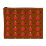 Apple Arrow Pattern Design Drawing Cosmetic Bag (XL)