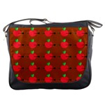 Apple Arrow Pattern Design Drawing Messenger Bag