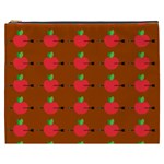 Apple Arrow Pattern Design Drawing Cosmetic Bag (XXXL)