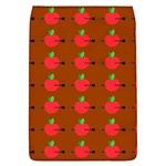 Apple Arrow Pattern Design Drawing Removable Flap Cover (L)