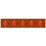 Apple Arrow Pattern Design Drawing Small Premium Plush Fleece Scarf