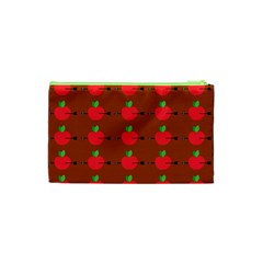 Apple Arrow Pattern Design Drawing Cosmetic Bag (XS) from ArtsNow.com Back