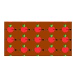 Apple Arrow Pattern Design Drawing Satin Wrap 35  x 70 