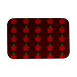 Apple Arrow Pattern Design Drawing Open Lid Metal Box (Silver)  