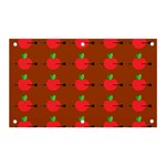 Apple Arrow Pattern Design Drawing Banner and Sign 5  x 3 