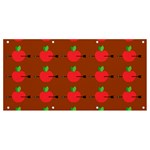 Apple Arrow Pattern Design Drawing Banner and Sign 8  x 4 