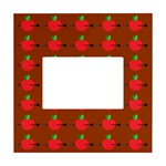 Apple Arrow Pattern Design Drawing White Box Photo Frame 4  x 6 