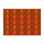 Apple Arrow Pattern Design Drawing Crystal Sticker (A4)