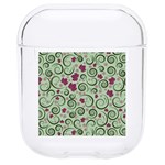 Swirls Foliage Leaves Green Hard PC AirPods 1/2 Case