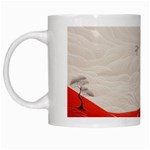 Trees Forest Path White Mug