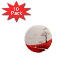 Trees Forest Path 1  Mini Magnet (10 pack) 