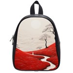 Trees Forest Path School Bag (Small)