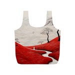 Trees Forest Path Full Print Recycle Bag (S)