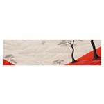 Trees Forest Path Oblong Satin Scarf (16  x 60 )