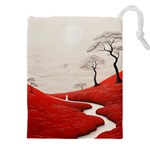 Trees Forest Path Drawstring Pouch (5XL)