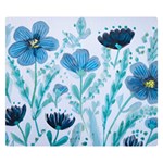 Flowers Petals Bloom Premium Plush Fleece Blanket (Small)