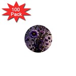 Flower Bloom Blossom Nature Flora 1  Mini Buttons (100 pack) 