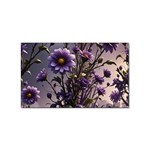 Flower Bloom Blossom Nature Flora Sticker Rectangular (100 pack)