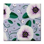 Flowers Petals Blossom Flora Tile Coaster