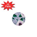 Flowers Petals Blossom Flora 1  Mini Buttons (10 pack) 