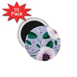 Flowers Petals Blossom Flora 1.75  Magnets (10 pack) 