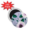 Flowers Petals Blossom Flora 1.75  Magnets (100 pack) 