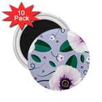 Flowers Petals Blossom Flora 2.25  Magnets (10 pack) 