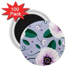 Flowers Petals Blossom Flora 2.25  Magnets (100 pack) 