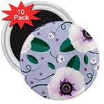 Flowers Petals Blossom Flora 3  Magnets (10 pack) 