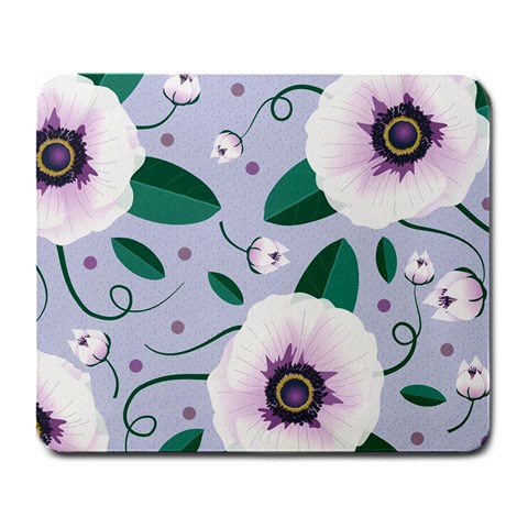 Flowers Petals Blossom Flora Large Mousepad from ArtsNow.com Front