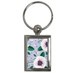 Flowers Petals Blossom Flora Key Chain (Rectangle)