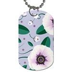 Flowers Petals Blossom Flora Dog Tag (Two Sides)