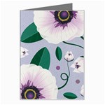 Flowers Petals Blossom Flora Greeting Card