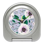 Flowers Petals Blossom Flora Travel Alarm Clock