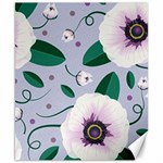 Flowers Petals Blossom Flora Canvas 8  x 10 