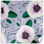 Flowers Petals Blossom Flora Canvas 16  x 16 