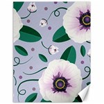 Flowers Petals Blossom Flora Canvas 18  x 24 