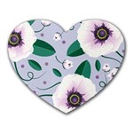 Flowers Petals Blossom Flora Heart Mousepad