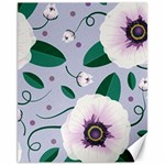 Flowers Petals Blossom Flora Canvas 11  x 14 