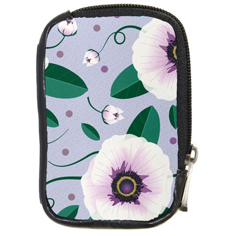 Flowers Petals Blossom Flora Compact Camera Leather Case from ArtsNow.com Front