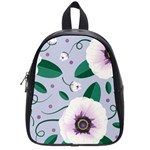 Flowers Petals Blossom Flora School Bag (Small)