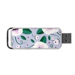 Flowers Petals Blossom Flora Portable USB Flash (One Side)