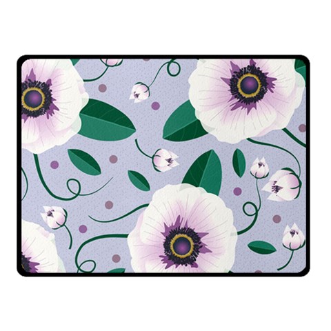 Flowers Petals Blossom Flora Two Sides Fleece Blanket (Small) from ArtsNow.com 45 x34  Blanket Front