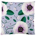 Flowers Petals Blossom Flora Standard Premium Plush Fleece Cushion Case (Two Sides)