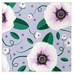 Flowers Petals Blossom Flora Square Satin Scarf (36  x 36 )